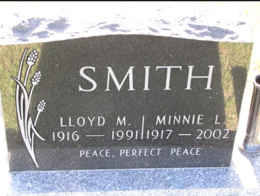 Lloyd M. Smith, Minnie L. Smith